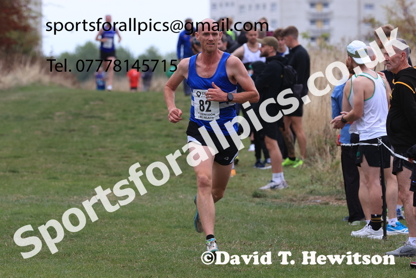 Senior Mens Relay, 2025 Farringdon Cross Country Relays, Sunderland. Photo: David T. Hewitson/Sports for All Pics